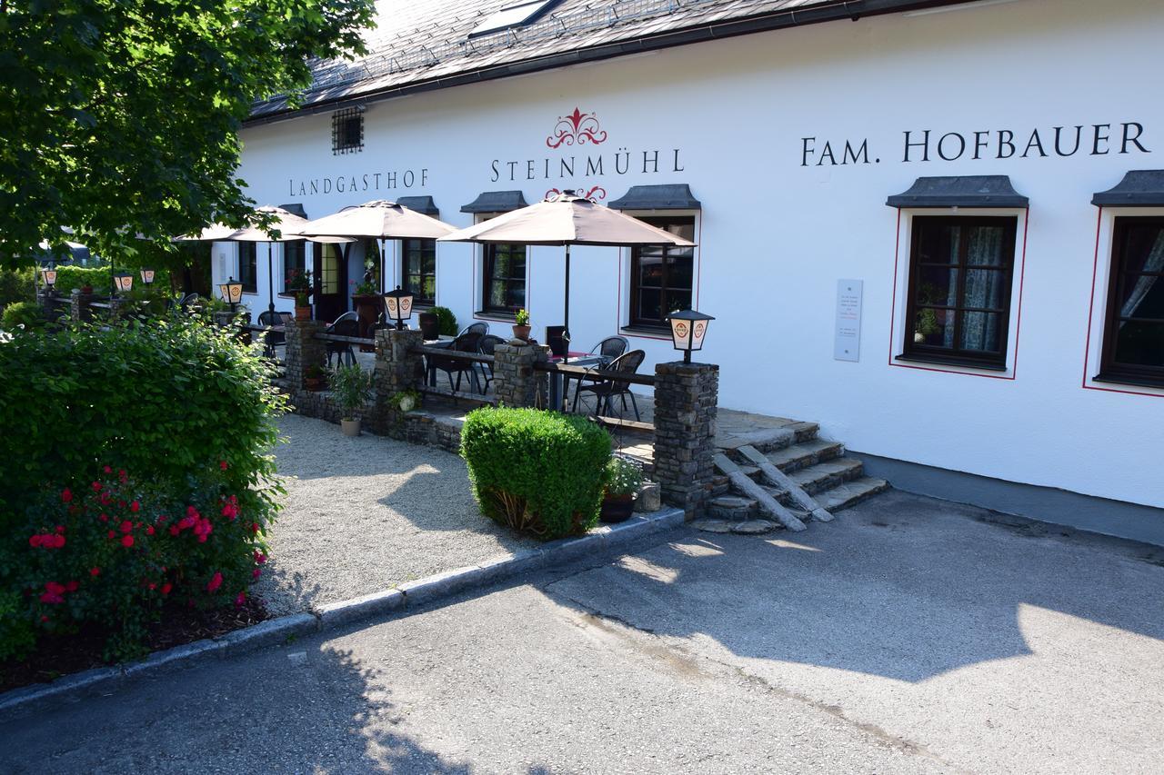 Landgasthof Steinmuehl Hofbauer Fruehstueckspension Und Campingplatz Вайдхофен-ан-дер-Ибс Экстерьер фото